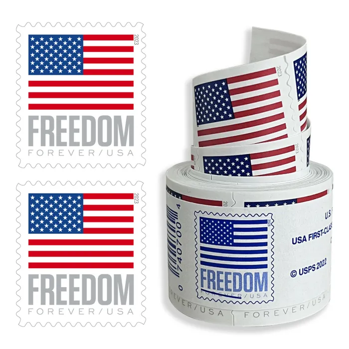 2023 U.S. Flag , 5 Rolls (500 Pcs)