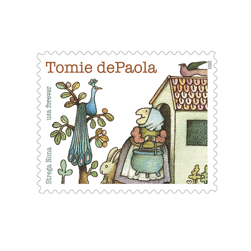 Tomie dePaola Forever Stamp 2023