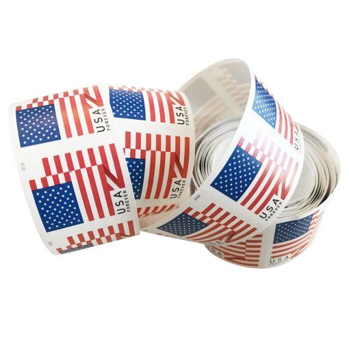 2018 U.S. Flag , 10 Rolls (1000 Pcs)