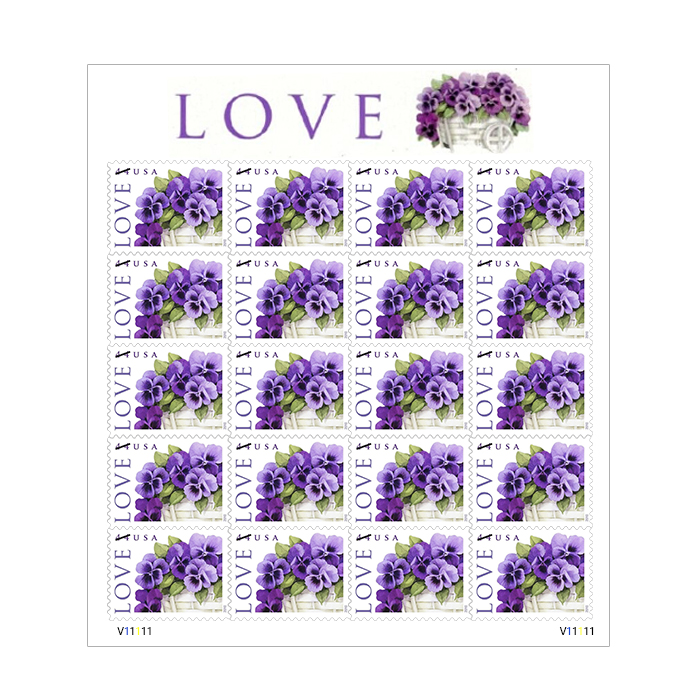 Love: Pansies in a Basket 2010