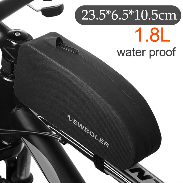 New Waterproof Bike Bag MTB Road Cycling Accessories Top Tube Front Frame Bicycle Bag Pouch For Bike Mobile Phone Bag