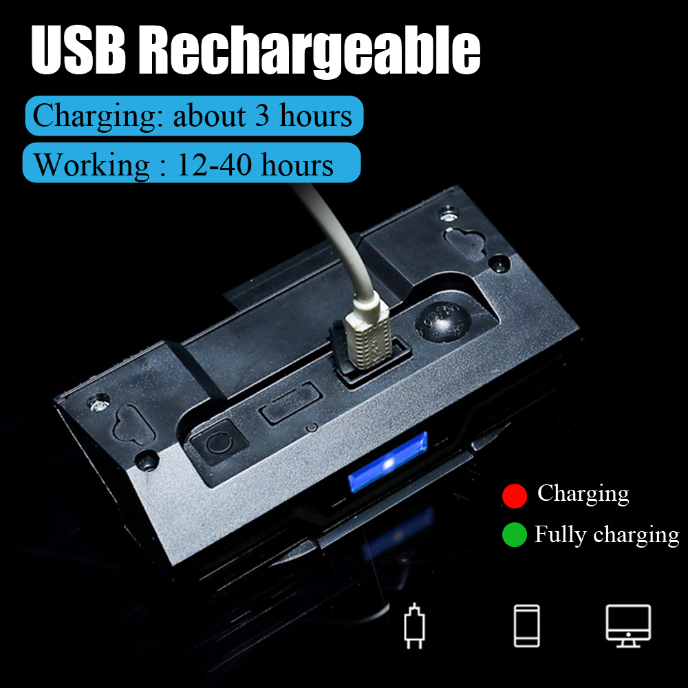 Smart Bike Light Wireless Remote Control Cycling Turning Signal Taillight USB Bicycle Rechargeable Rear Light LED Warning Lamp