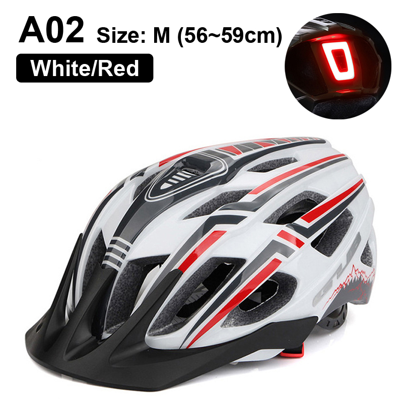 LED Light Bike Helmet City Cycling For Man Women Adult Bicycle Helmet Chargeable Downhill MTB Road Bike Scooter Helmet