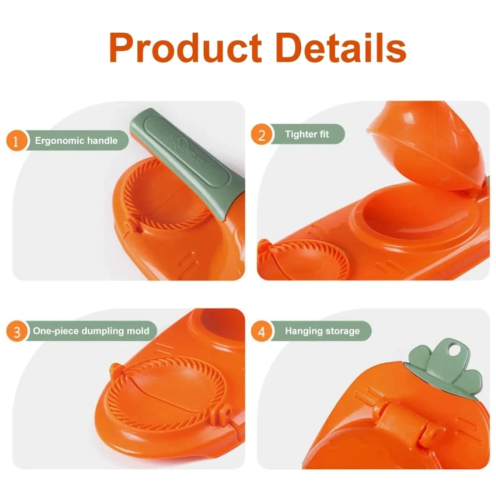 BIG SALE - 47% OFFNew 2 In 1 Dumpling Maker【Buy 2 Free Shipping!】